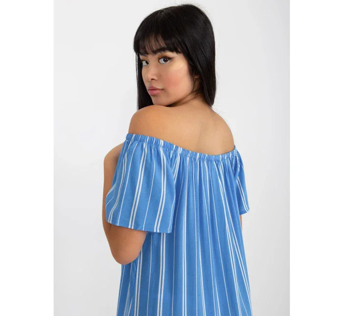 Dámské šaty  D73771R30145J bílo-modré - FPrice