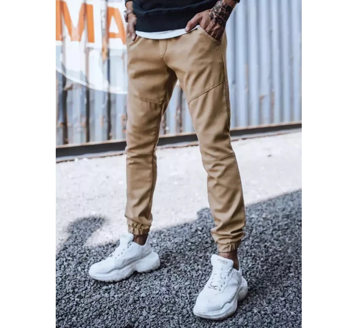 FashionStreet pánské velbloudí kalhoty jogger UX3304