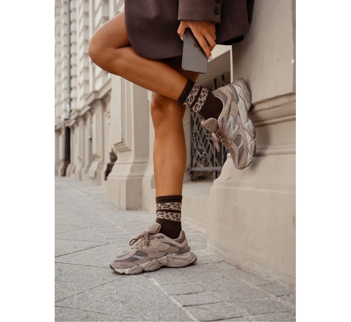 Milena ponožky 0200-127 Two Mottled Stripes 37-41