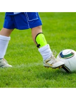 Fotbalové chrániče holení Meteor L bílé Fotbalové chrániče holení Meteor L bílé