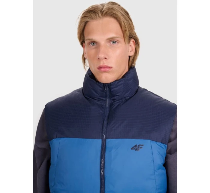 Pánské péřové tričko bez rukávů se syntetickou výplní 4F 4FWAW25TVJAM229-030S