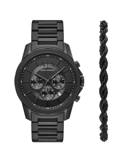 Pánské hodinky + náramek + BOX pánské model 21806333 - Armani Exchange Pánské hodinky + náramek + BOX pánské model 21806333 - Armani Exchange
