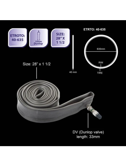 Cyklistická guma 28x1 1/2 DV BICYCLE GEAR