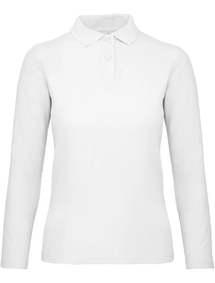 B&C ID.001 LSL /women Dámské piqué polo s dlouhým rukávem 01.0I13 white B&C ID.001 LSL /women Dámské piqué polo s dlouhým rukávem 01.0I13 white