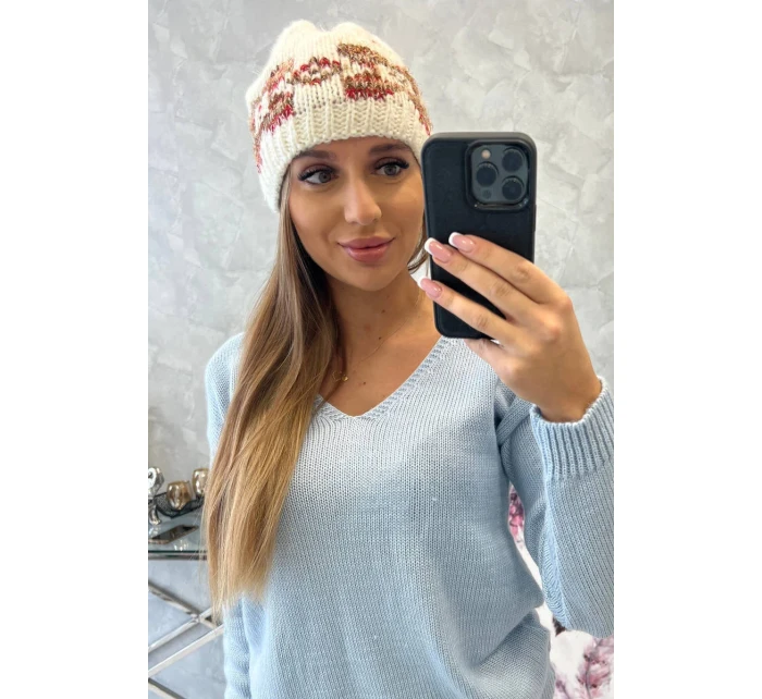 Dámská čepice Otylia model 18752275 - K-Fashion Dámská čepice Otylia model 18752275 - K-Fashion