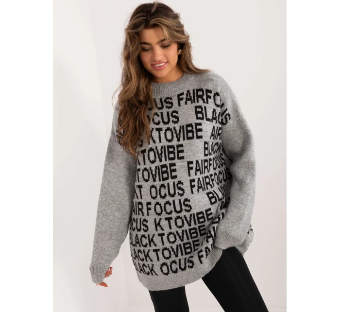 Jumper BA SW 0546.07 šedý Jumper BA SW 0546.07 šedý