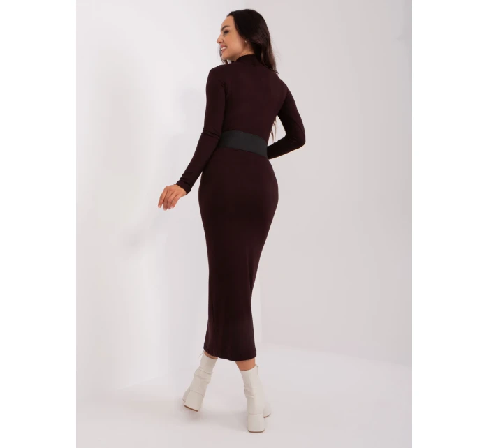 EM SK 778 šaty.65 tmavě hnědá EM SK 778 šaty.65 tmavě hnědá