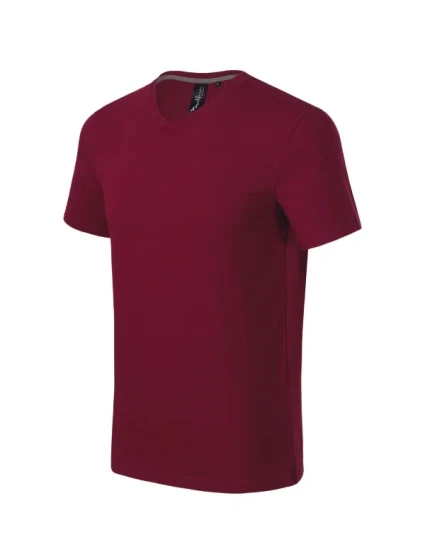 Action V-neck tričko pánské garnet Action V-neck tričko pánské garnet