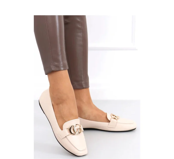 Dámské mokasiny GO-50 béžové - Inello