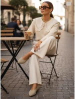 Baleriny damskie z w   model 22029975 - FashionStreet