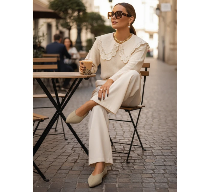 Baleriny damskie z w   model 22029975 - FashionStreet