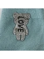 WiK SO&LI QY009-8 Dámské ponožky 060 Zirconia bear 35-42