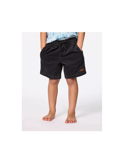 Chlapecké šortky RIP CURL Surf Cord Volley-Boy, černé Chlapecké šortky RIP CURL Surf Cord Volley-Boy, černé