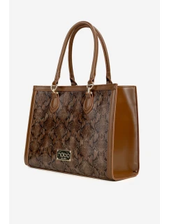 Kabelka vzor  Hnědá model 21711856 - NOBO