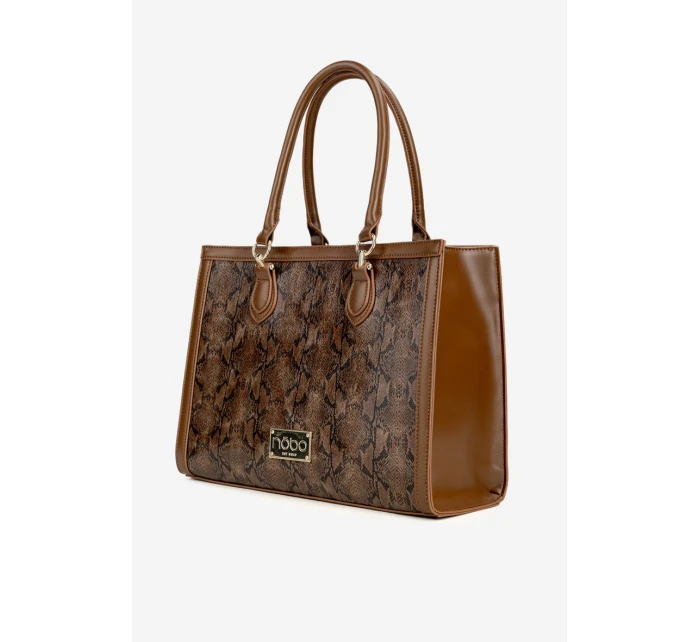 Kabelka vzor  Hnědá model 21711856 - NOBO