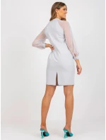 Dámské šaty NU SK 1650.02P Světle šedá - FPrice