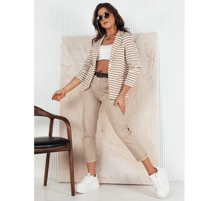 Dámská bunda COLLIN ecru FashionStreet PY0091