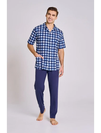 Pánské pyžamo  kr/r 3XL4XL L24 model 21207729 - Taro