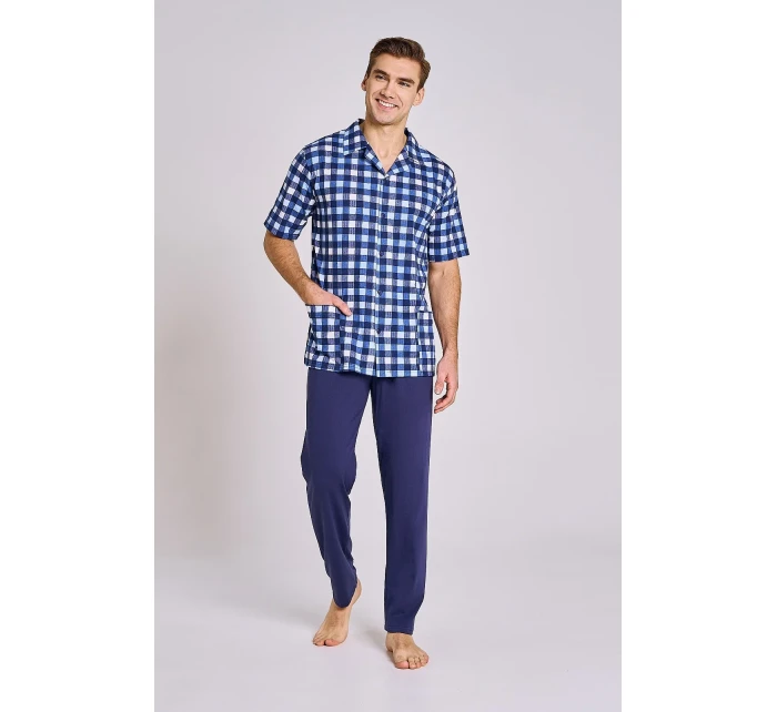 Pánské pyžamo  kr/r 3XL4XL L24 model 21207729 - Taro