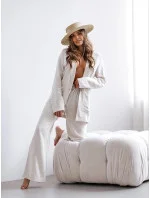 Béžový dámský oblek se model 19673956 - Moon Béžový dámský oblek se model 19673956 - Moon