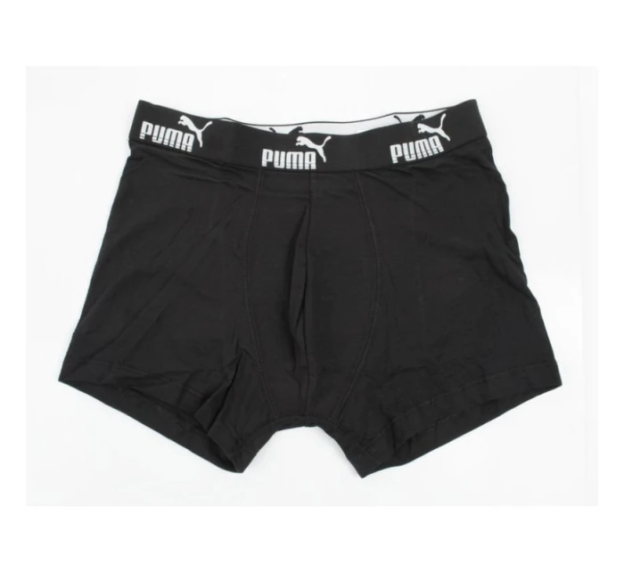 Pánské boxerky model 21816524 černá šedá khaki pohodlná bavlna - Puma Pánské boxerky model 21816524 černá šedá khaki pohodlná bavlna - Puma