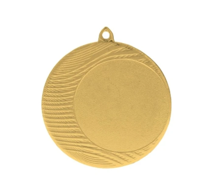 Obecná zlatá medaile s prostorem pro emblém 50 mm - ocelová medaile