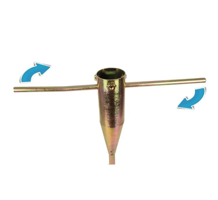 KOVOVÝ ŠROUBOVACÍ PODSTAVEC DEŠTNÍKU 1032887