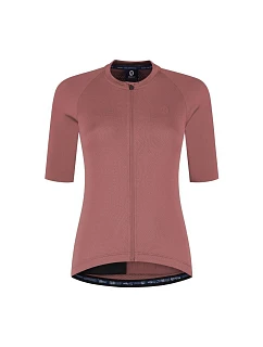 Dámské tričko Rogelli ESSENTIAL II, růžové, velikost XS