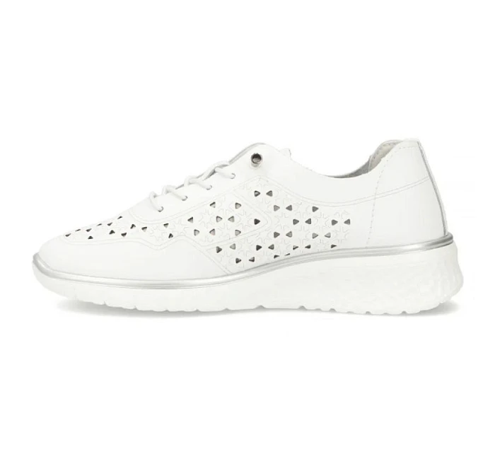 Dámské kožené ažurové polobotky Filippo model 22097348