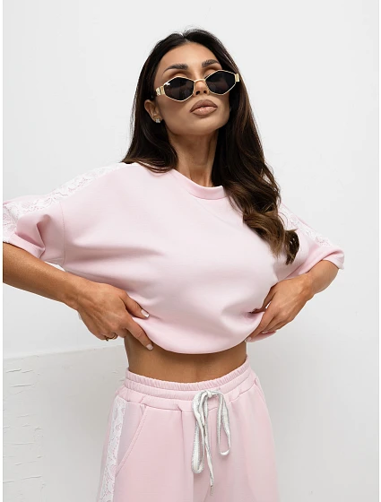 Bluzka IT BZ model 22123704 jasny różowy - FPrice