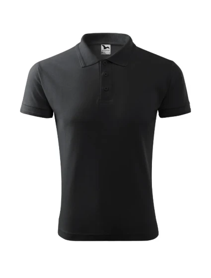 Pique Polo polokošile pánská ebony gray Pique Polo polokošile pánská ebony gray