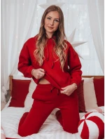 KSENIIA PREMIUM dámská tepláková souprava červená FashionStreet AY1112