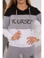 Sada s potiskem Sama černá+šedá Sada s potiskem Sama černá+šedá