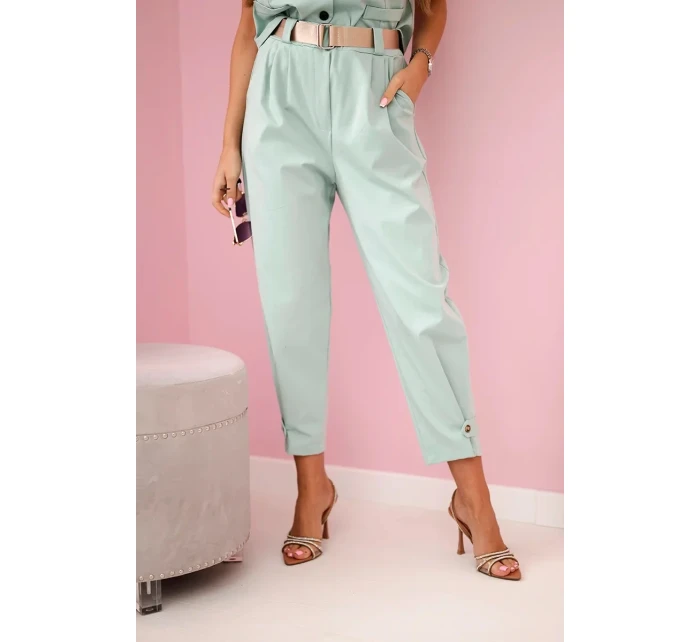 Set vesta + kalhoty tmavá máta Set vesta + kalhoty tmavá máta