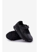 Dětské tenisky na suchý zip černé model 21664086 - Boto Dětské tenisky na suchý zip černé model 21664086 - Boto