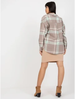 Košile D71720W11085A tmavě lila