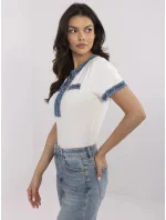 Tričko NM TS model 21015055 ecru - FPrice