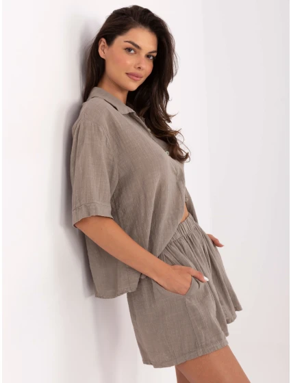 Komplet TW KMPL BI model 21204692 ciemny bezowy - FPrice