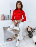 Dámský svetr NOAH červený FashionStreet MY1451