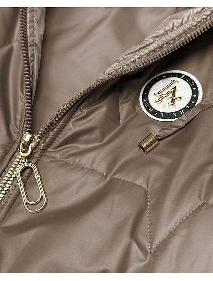 bezrękawnik z  Goodlookin brązowy model 22037886 - S'WEST