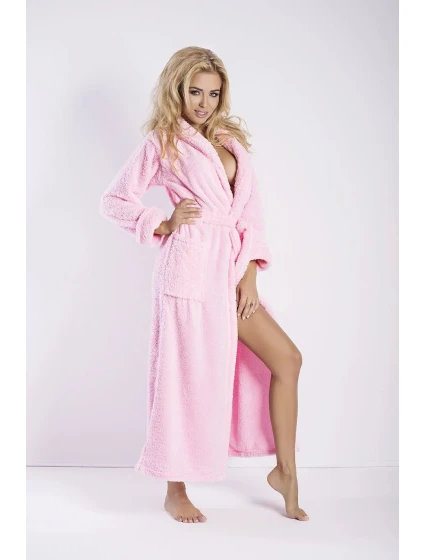 Dámský župan Eliza long pink - DKAREN Dámský župan Eliza long pink - DKAREN