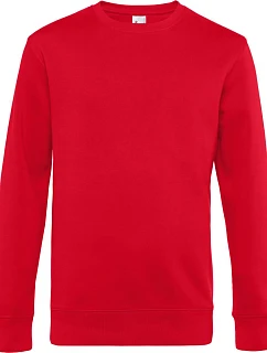 B&C KING Crew Neck_° Pánská mikina 01.U01K red