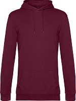 B&C #Hoodie Pánská mikina s kapucí 01.U03W wine