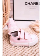 Dětské Tenisky Na Suchý Zip BIG STAR model 21545409 Růžové - Big Star Shoes Dětské Tenisky Na Suchý Zip BIG STAR model 21545409 Růžové - Big Star Shoes