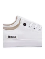 Pánské tenisky z materiálu Big Star Bílé model 21594567 - Big Star Shoes Pánské tenisky z materiálu Big Star Bílé model 21594567 - Big Star Shoes