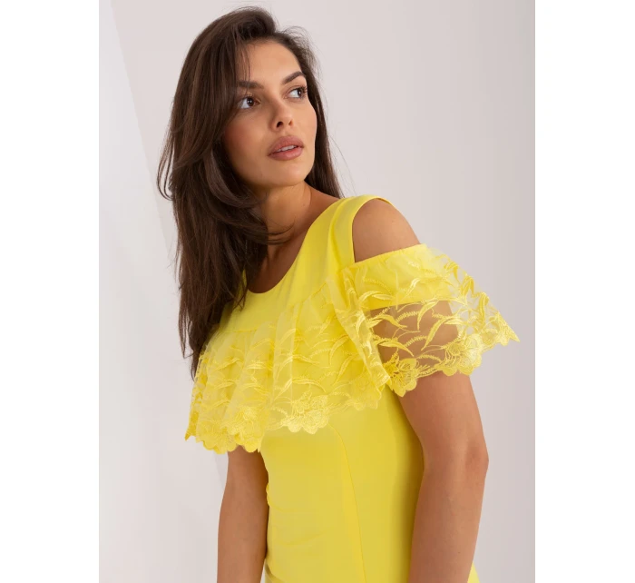 Sukienka LK SK model 18761796 żółty - FPrice