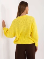 Sweter MI SW model 21799685 żółty - FPrice Sweter MI SW model 21799685 żółty - FPrice