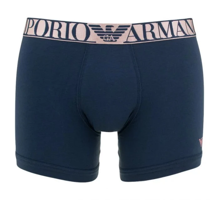 Pánské boxerky 110818 1A512 - 00135 - Modro-růžové - Emporio Armani Pánské boxerky 110818 1A512 - 00135 - Modro-růžové - Emporio Armani