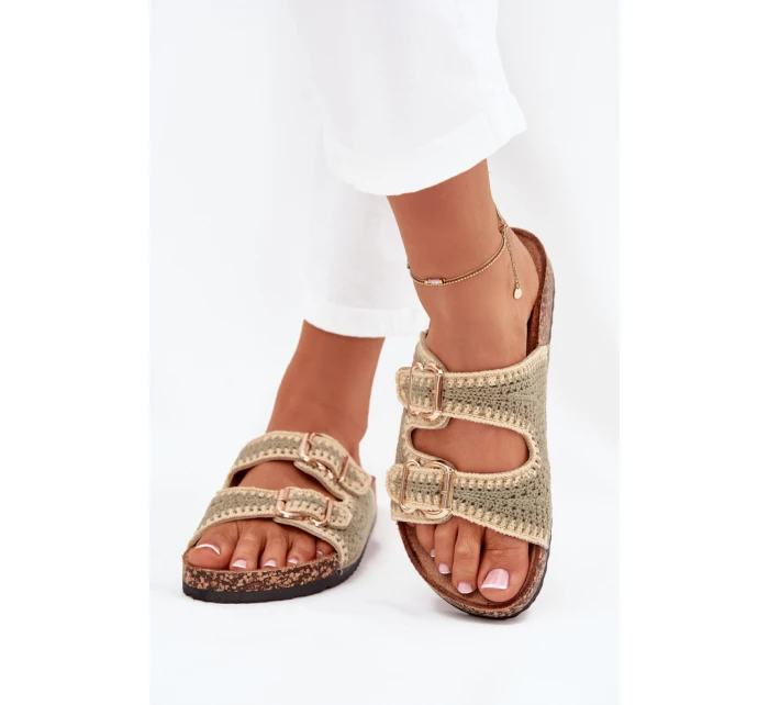 Pantofle model 216319 Step in style Pantofle model 216319 Step in style