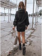 EASSY teplákové šaty černé FashionStreet BY1025